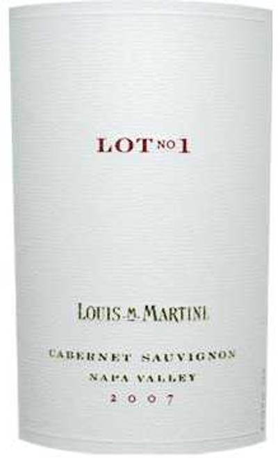 Louis M. Martini Cabernet Sauvignon Napa Valley Lot No. 1 2007