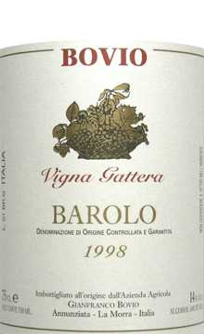 Bovio Barolo Vigna Gattera 1998
