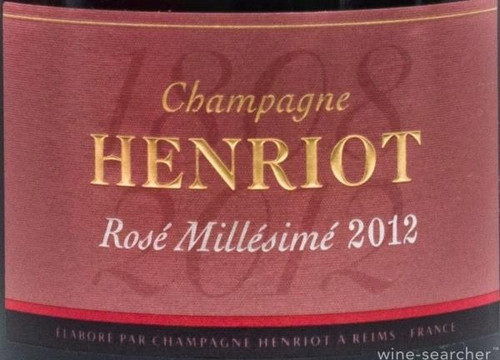 Henriot Brut Rosé Champagne Millésime 2012