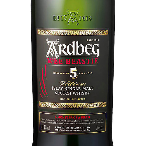 Ardbeg Wee Beastie 5 Year Old Single Malt Scotch Islay