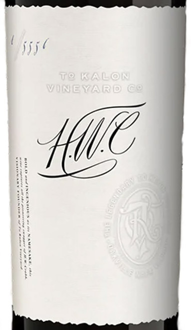 To Kalon Vineyard Co. Cabernet Sauvignon Oakville HWC 2018
