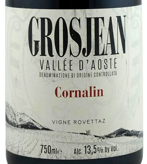 Grosjean Freres Cornalin Valle d'Aoste Vigne Rovettaz 2020