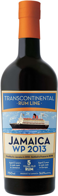 Transcontinental 5 Year Jamaica WP Rum 2013