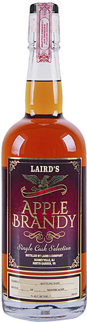 Laird's 54 Month Single Cask Apple Brandy (121 proof)