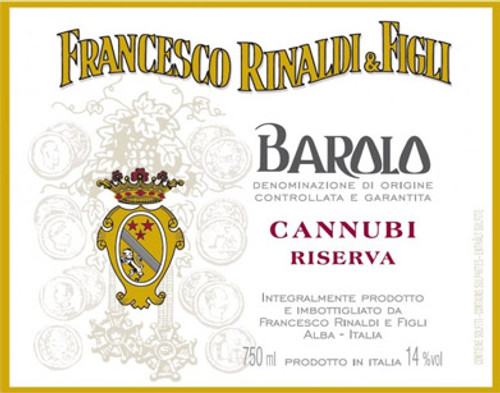 Rinaldi/Francesco Barolo Cannubi Riserva 2016