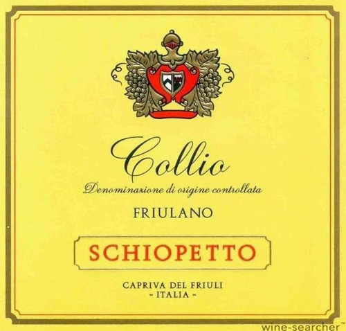 Schiopetto Pinot Bianco Collio 2020