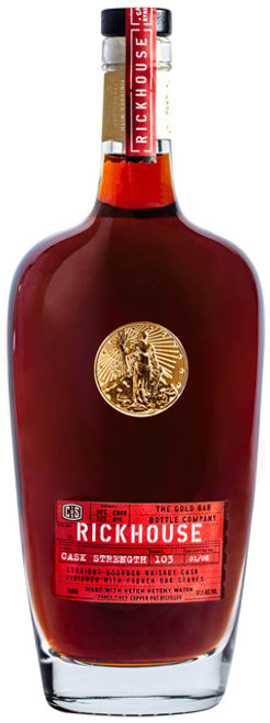 Rickhouse Cask Strength Bourbon Whisky (103 proof)