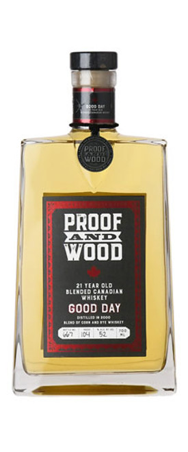 Proof and Wood 21 Year Blended Canadian Whiskey 2000 700ml