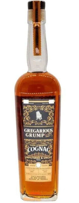 Gregarious Grump 10 Year Cask Strength Cognac (117.4 proof)