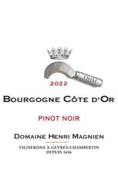 Magnien/Henri Bourgogne Côte d'Or Pinot Noir 2022