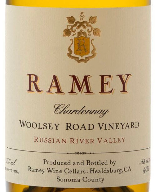 Ramey Chardonnay Russian River Valley Woolsey Road Vineyard 2021