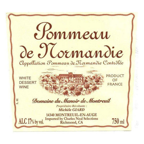 Domaine de Montreuil Pommeau de Normandie NV
