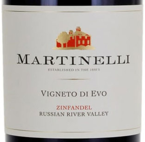 Martinelli Zinfandel Russian River Valley Vigneto di Evo 2022