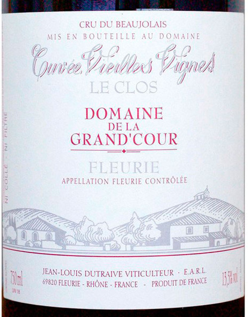 Grand' Cour (Dutraive) Fleurie Le Clos Cuvée Vieilles Vignes 2022