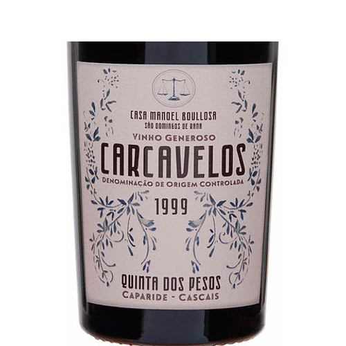 Quinta dos Pesos Carcavelos 1999 500ml