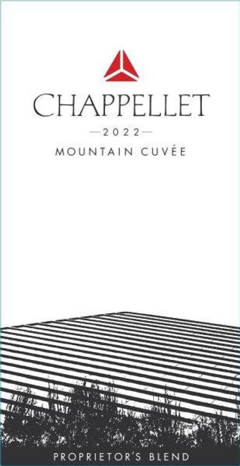 Chappellet Mountain Cuvée Napa Valley 2022