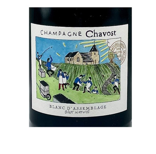 Chavost Brut Nature BdB Champagne Blanc d'Assemblage NV 1.5L