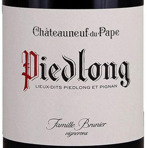 Famille Brunier Châteauneuf-du-Pape Piedlong 2021