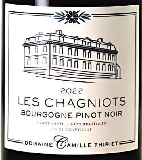 Thiriet/Camille Bourgogne Pinot Noir Les Chagniots 2022