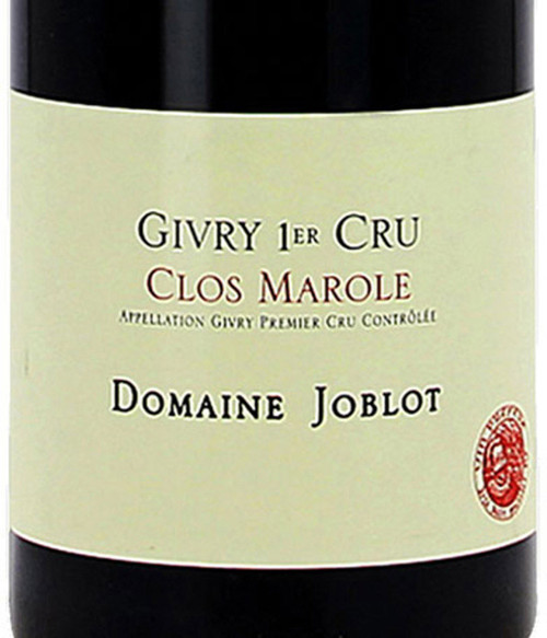 Joblot Givry 1er cru Clos Marole 2023