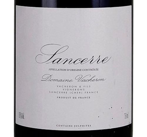Vacheron Sancerre Rouge Les Marnes 2022