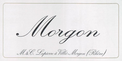 Lapierre Morgon "Cuvée N" (sans soufre) 2023
