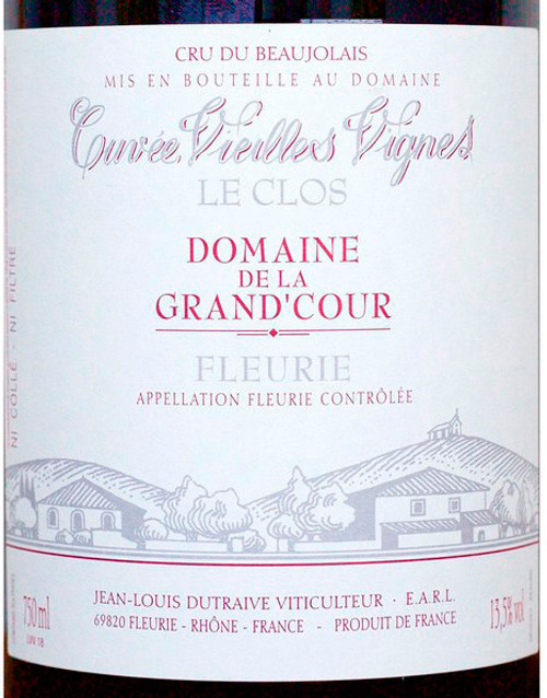 Grand' Cour (Dutraive) Fleurie Champagne Cuvée Vieilles Vignes 2023