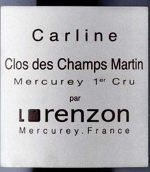 Lorenzon/Bruno Mercurey 1er cru Champs Martin 2018