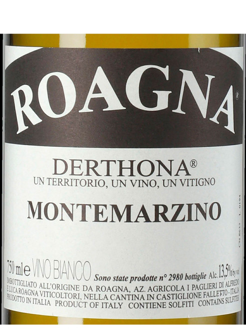 Roagna Derthona Montemarzino Timorasso Bianco 2022