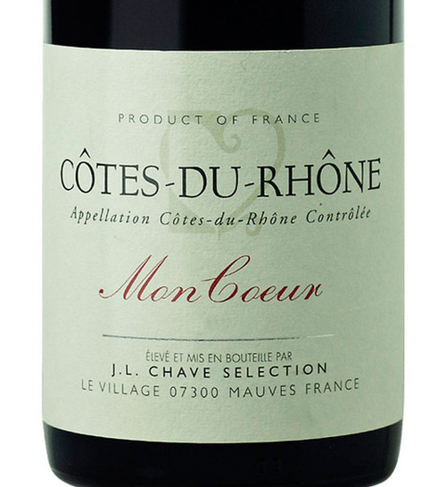Chave/J.L. Sélection Côtes-du-Rhône Mon Coeur 2023