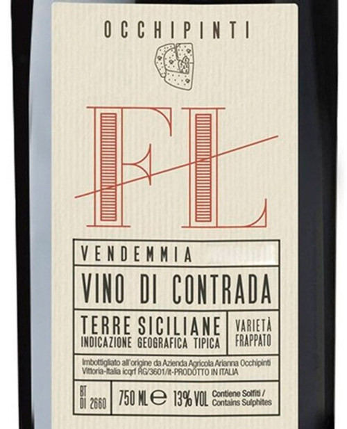 Occhipinti Vino di Contrada FL Fossa di Lupo 2022