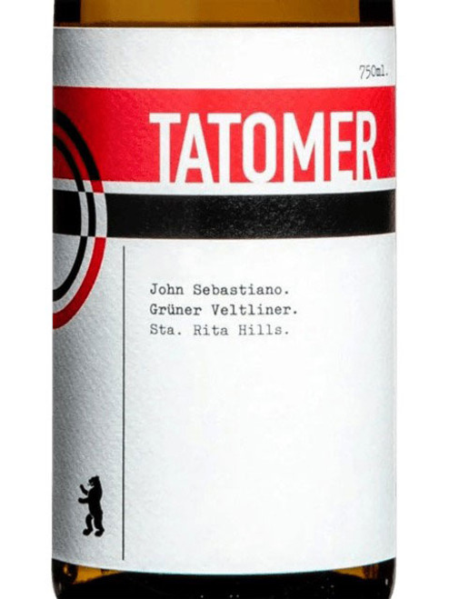 Tatomer Grüner Veltliner Sta. Rita Hills John Sebastiano 2022
