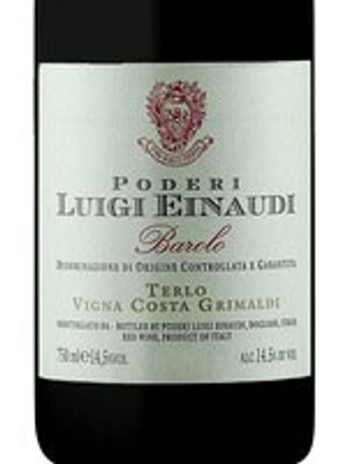 Einaudi/Luigi Barolo Terlo Vigna Costa Grimaldi 2021