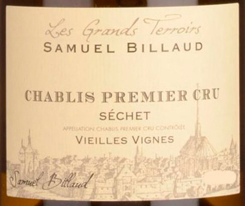 Billaud/Samuel Chablis 1er cru Séchets Vieilles Vignes 2023