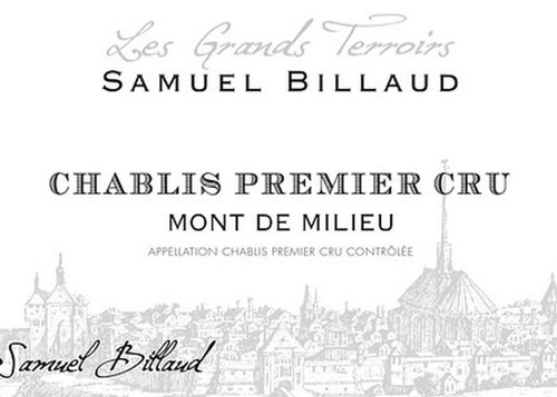 Billaud/Samuel Chablis 1er cru Mont de Milieu 2023
