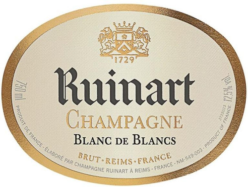 Ruinart Extra Brut Blanc de Blancs Champagne Dom Ruinart 2013